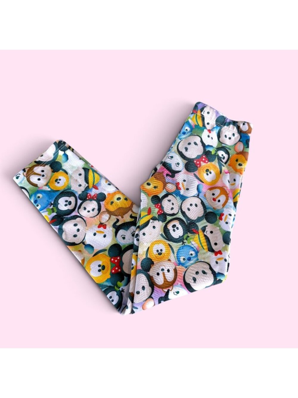 Disney Tsum Tsum Girls Leggings Size Small 6/7